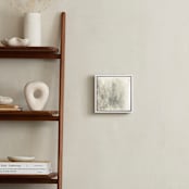 "Rain II" - Art Print in Soothing Greys by Amy Hall - In a Room
