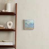 "Big Sky Country" - Art Print in Sky Blue by Vicki Rawlins - In a Room