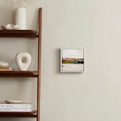 "Beckett's Poem" - Art Print in French vanilla by Caryn Owen - In a Room
