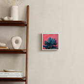 "Tropic Like It's Hot" - Art Print in Hot Pink by Rachel Roe - In a Room