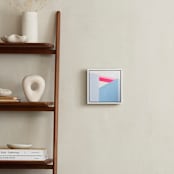 "The Bridge 01" - Art Print in Rose Pink by jinseikou - In a Room