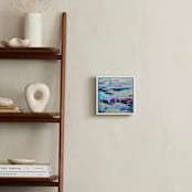 "Tilt Shift" - Art Print in Fuschia by Kelly Johnston - In a Room