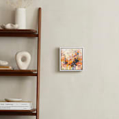 "On fire" - Art Print in White by Svitlana Martynjuk - In a Room