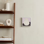 "Benevolent Ceramics IV" - Art Print in Cream Pottery by Danushka Abeygoda - In a Room