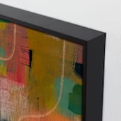 "It Never Runs Out" - Art Print in Eclectic Mix by Stacy Kron - Frame Close-up