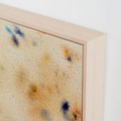 "Abstract Sunrise 1" - Art Print in Sunrise Sky Orange by Christina Flowers - Frame Close-up