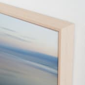 "Soul Soothing" - Art Print in Cloudy Grey by Cristina Marie - Frame Close-up