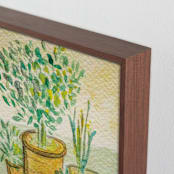"Tree of Peace" - Art Print in Forest Green by Sheron Osiobor - Frame Close-up