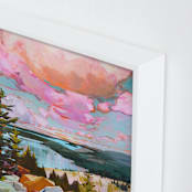 "Up and Away I" - Art Print in Multi by Jess Franks - Frame Close-up