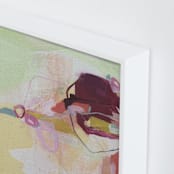 "Desert" - Art Print in Sandy yellow by Kirsta Benedetti - Frame Close-up