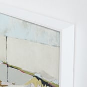 "Showered in Sunshine II" - Art Print in Champagne by Karyn Denten - Frame Close-up