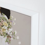 "festooned" - Art Print in Lilac by Marabou Design - Frame Close-up