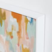 "Deserai" - Art Print in Desert Pink by Parima Studio - Frame Close-up