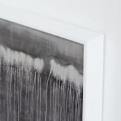 "The Forest" - Art Print in Moody Grey by Bethany Mabee - Frame Close-up