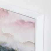 "Wake II" - Art Print in Lavender by Lindsay Megahed - Frame Close-up