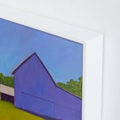 "Amethyst Reflection" - Art Print in Amethyst by Carol C. Young - Frame Close-up