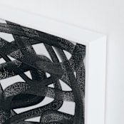 "Mining for Coal" - Art Print in Ink by Kim Colthurst Johnson - Frame Close-up