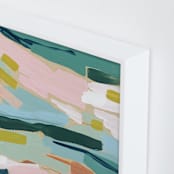 "South of France" - Art Print in Burnt Orange by Katie Craig - Frame Close-up