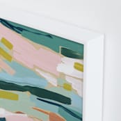 "South of France" - Art Print in Burnt Orange by Katie Craig - Frame Close-up