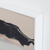 "Top" - Art Print in Icy by Mande Calhoun - Frame Close-up