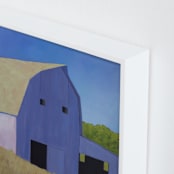 "Dutch Lilac" - Art Print in Lilac by Carol C. Young - Frame Close-up