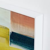 "James" - Art Print in Yellow by Mande Calhoun - Frame Close-up