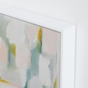 "Delicacy" - Art Print in White by Nicoletta Savod - Frame Close-up