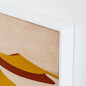 "Sahara Desert Dune" - Art Print in Deep Desert by Alina Knechtle - Frame Close-up