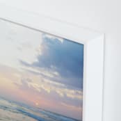 "Perfect Morning" - Art Print in Dusty Pink by Cristina Marie - Frame Close-up