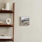 "Pacifica" - Art Print in Desert Rose by Hadas Tal - In a Room