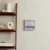 "Saltwater Song" - Art Print in Cool Pastels by Lindsay Wilkins - In a Room