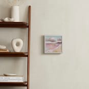 "Linger Here" - Art Print in Pastel Hues by Lindsay Wilkins - In a Room