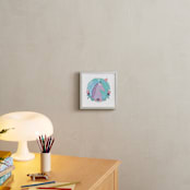 "Be a Unicorn" - Art Print in Purple to Lilac by Rebecca Marchese - In a Room