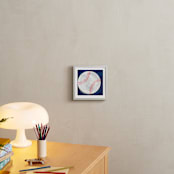 "Baseball 1" - Art Print in Blue navy by Rebecca Marchese - In a Room