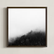 "Mystify" - Art Print in Black and White by Jessica C Nugent - Framed