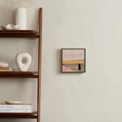 "More Than This" - Art Print in Pink Gold by Amy Moen - In a Room