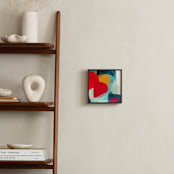 "Harmony II" - Art Print in White by Carmen Guedez - In a Room