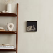 "Flower Dance III" - Art Print in Taupe by Johanna Phillips Huuva - In a Room