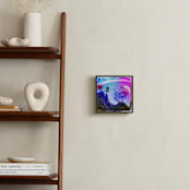 "Our World Is Surreal" - Art Print in Aqua Water by Andy Mars - In a Room