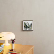 "Forest Mist" - Art Print in White by Anne Kostecki - In a Room