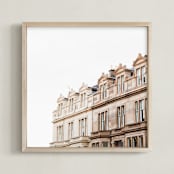 "Glasgow" - Art Print in Stone by Heather Deffense - Framed