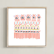 "Lime Juice" - Art Print in Lime by Katie Craig - Framed