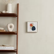 "Between the Lines IV" - Art Print in mid century by Svitlana Martynjuk - In a Room