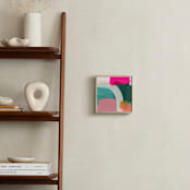 "Summer Highlights 3" - Art Print in Hot Pink by Lindsay Megahed - In a Room