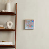 "Stop and Smell the Gardenias" - Art Print in Whipped Meringue Cream by Nicole Simms - In a Room