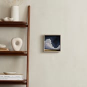 "Softly to the North" - Art Print in Indigo by Mya Bessette - In a Room