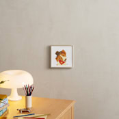 "Sheriff Dog" - Art Print in sundown by Tracy Ann - In a Room