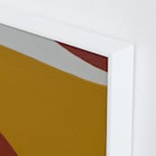 "Sam Sand Dunes IIII" - Art Print in Desert Tones by Alina Knechtle - Frame Close-up