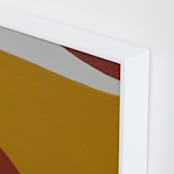 "Sam Sand Dunes IIII" - Art Print in Desert Tones by Alina Knechtle - Frame Close-up