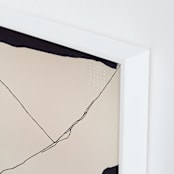 "Winter #1" - Art Print in Indigo Night by CLARA CHEN - Frame Close-up